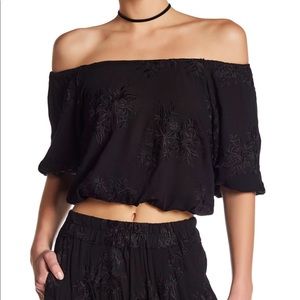 Flynn Skye Off the Shoulder Toronto Tops